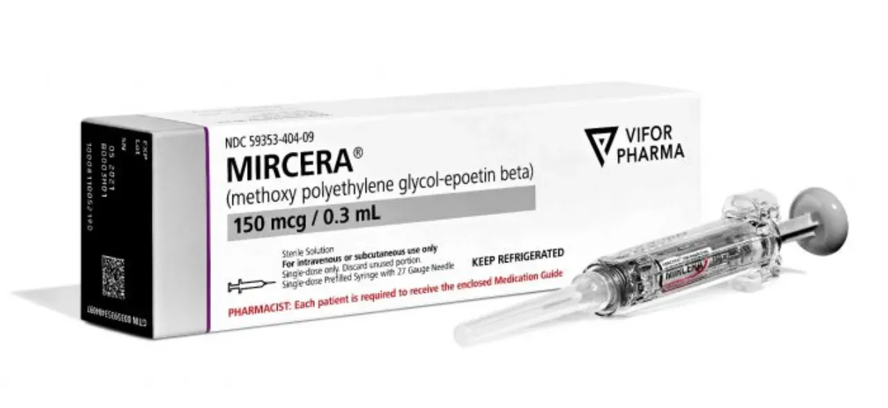 MIRCERA (METHOXY POLYETHYLENE GLYCOL-EPOETIN BETA)