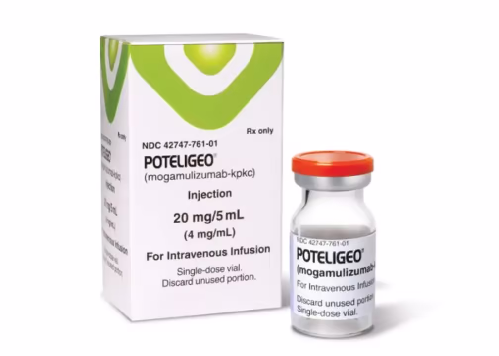 POTELIGEO (MOGAMULIZUMAB)