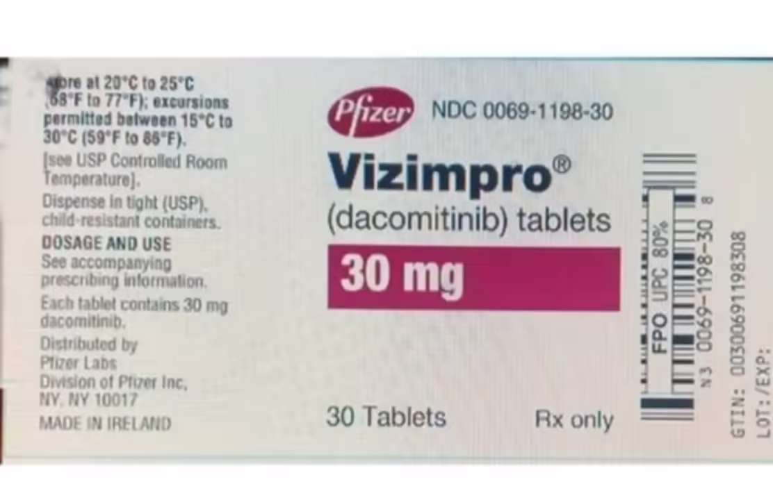 VIZIMPRO (DACOMITINIB)